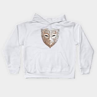 Mask Terracotta Shadow Silhouette Anime Style Collection No. 345 Kids Hoodie